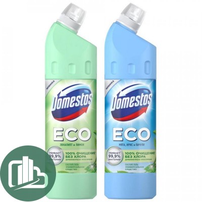 Domestos есо без хлора 750мл 1/12