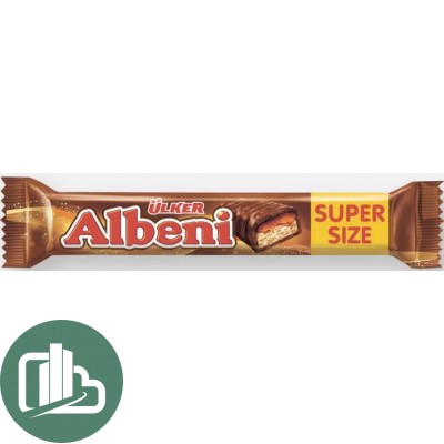 Albeni Super Печенье с карамелью покр. мол. шоколадом 55гр 1/24 (6)