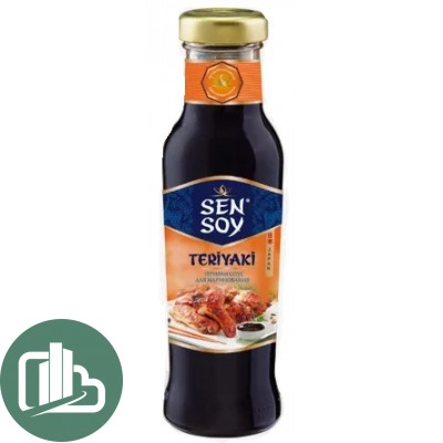SEN SOY соус для маринования 330гр Терияки сладкий 1/6