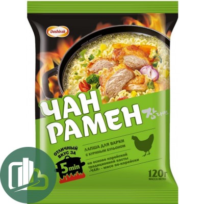 Доширак Чан Рамён 120гр Курица 1/20