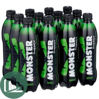 Энергетический напиток Монстр NZT Juice ПЭТ 0,5л 1/12 (зелёный)