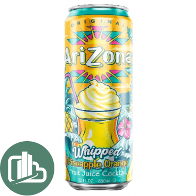 Напиток Arizona 650мл 1/24 Ананасовый Шейк