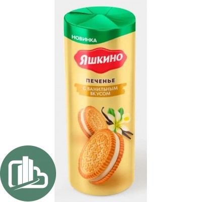 Яшкино Печенье Ваниль 208гр 1/20