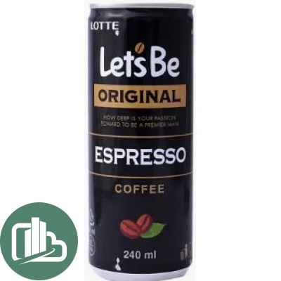 Кофейный напиток ЛЕТСБИ Iet`s be в банках 235мл. Espresso 1/30