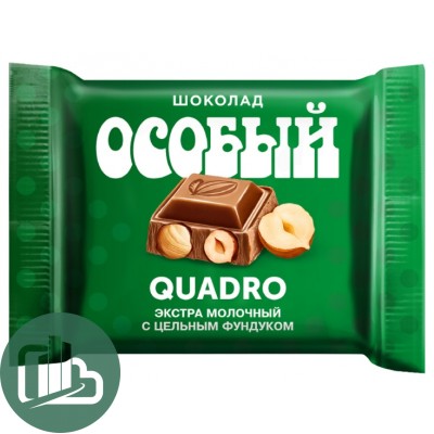 Шоколадная плитка 80гр Особый Фундук 1/13