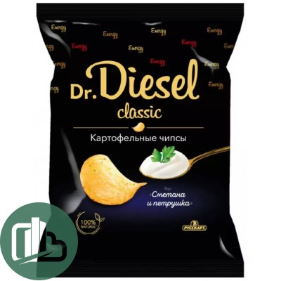 Русская картошка 120гр Dr Diesel 1/20 Сметана Петрушка