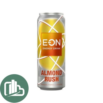 Напиток EON ENERGY ALMOND RUSH 0,45л ж/б 1/12
