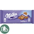 Милка  90гр Бабл Альпен Милк 1/14 (Импорт)