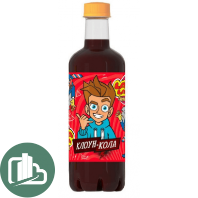 Напиток LAVA-LAVA 1л Клоун Кола 1/12 ПЭТ