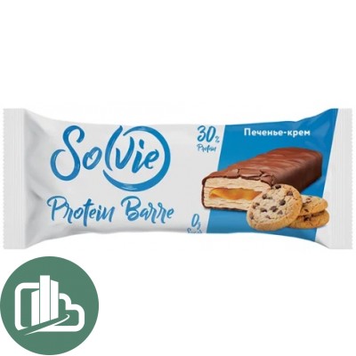 Протеиновое печенье 50гр SolVie 1/12
