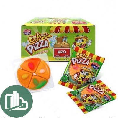 Мармелад Crazy Pizza 10гр 1/48 (12)