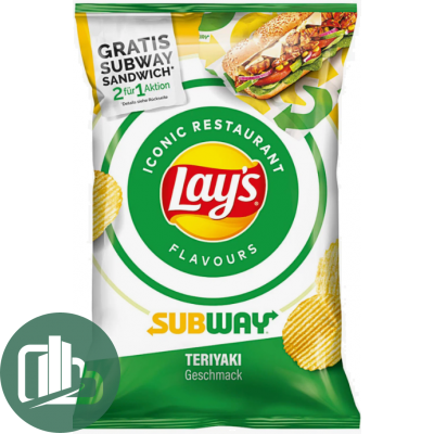 Лейс 150гр Subway Teriyaki 1/9