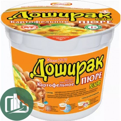 Доширак Пюре Грибы 40гр 1/24