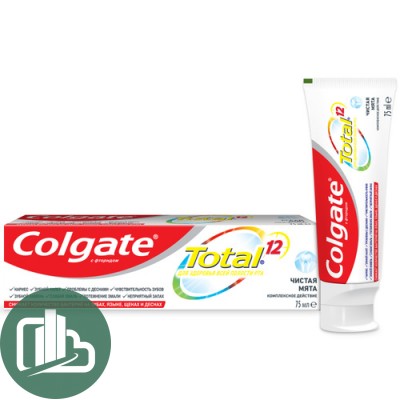 Зубная паста Colgate Total чистая мята 75гр