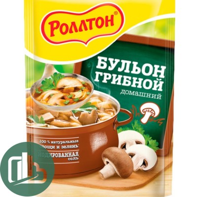 Ролтон БУЛЬОН Грибной 90гр 1/24