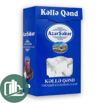 АзерСахар Сахар кусковый свекольный коричневый PREMIUM 750гр 1/10