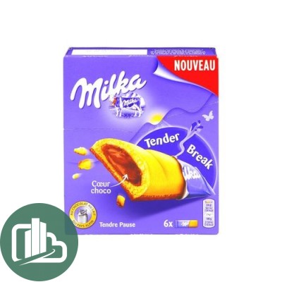 Милка Тендер Брейк  130гр 1/12 (белые)