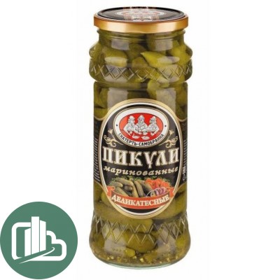 Скатерть-Самобранка  Пикули маринованные Деликатесные 550гр 1/12