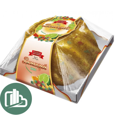 Кекс Венский с цукатами и изюмом 350г 1/10