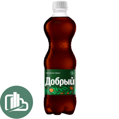 Добрый 0,5л СИБИРСКИЕ ТРАВЫ 1/24 ПЭТ