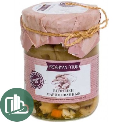 Прошян Фуд Вешенки маринованные 500гр 1/12
