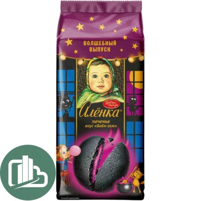 Печенье Аленка 120гр Бабл Гам 1/12