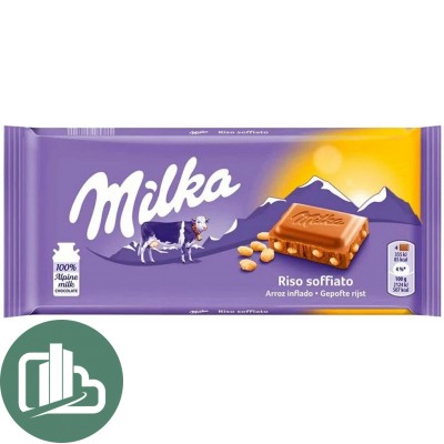 Милка 90гр Криспи Райс 1 /21