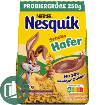 Какао Несквик 250гр Овсяные Хлопья HAFER 1/14