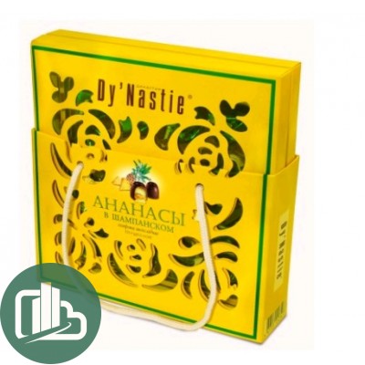 Династия Dy" Nastie 170гр ананасы в шампанском 1/5