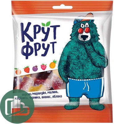 Мармелад КрутФрут 30гр Озорные 1/90 Яшкино