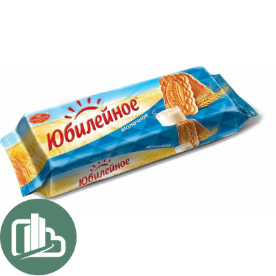 Юбилейное печенье 112гр Молочное 1/30