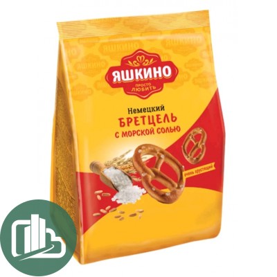 Яшкино 003 Крендельки Бретцель с солью 250гр 1/10