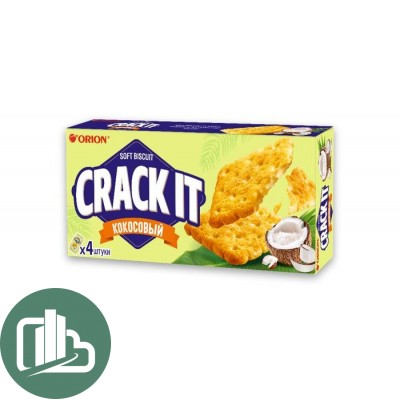 Печенье ОРИОН CRACK-IT COCONUT 20гр 1/16