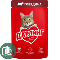 ДАРЛИНГ 75гр Корм для кошек Говядина 1/26