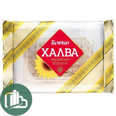 Тимоша Халва 200гр Подсолнечная Воздушная 1/12