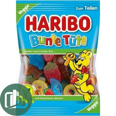 Мармелад ХАРИБО 175гр BUNTE TUTE 1/17