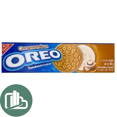 Печенье Oreo 80гр Синабон с корицей  1/24 Корея