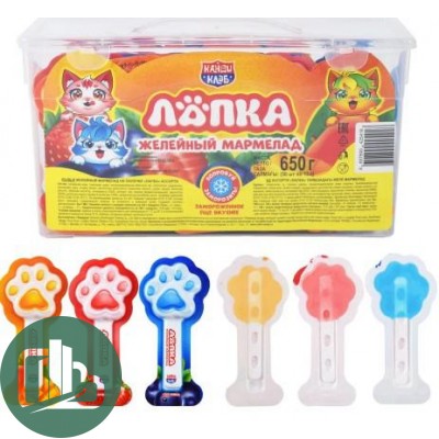 Желе мар Лапка 13г 1/50 (12)