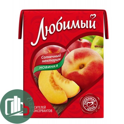Любимый сад 0,2л персик 1/27