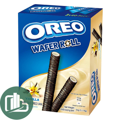 Oreo Вафер Ролл Ванилла 54гр 1/20
