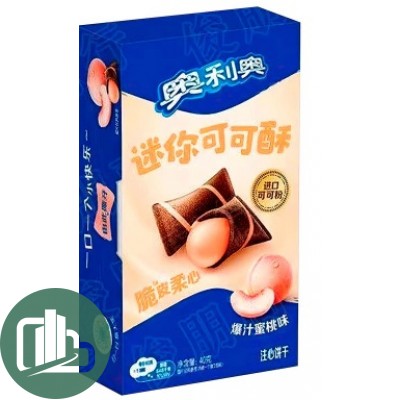 Печенье Oreo Bites Подушечки Персик Мед 40гр 1/24