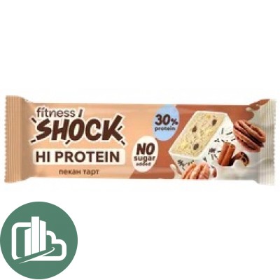 Протеиновый батончик Shok 40гр Пекан Тарт 1/12