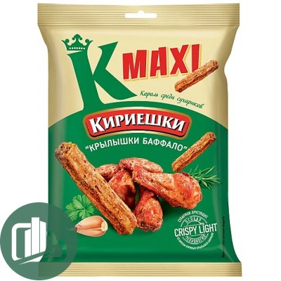 Яшкино Кириешки Maxi 60гр Крылышки Баффало 1/40