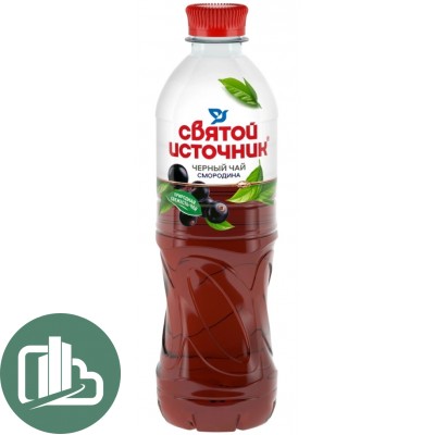 Святой источник 0,5л Чай Черный 1/12