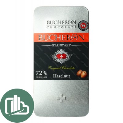 BUCHERON 100гр МЕТАЛЛ Молочный с фундуком 1/10