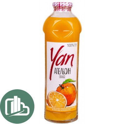 Сок Yan 0,93л Апельсин 1/6