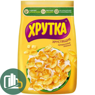 Готов завтрак ХРУТКА 290гр 1/12 Кукурузные хлопья