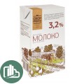Молоко Свои Продукты 3,2% 1л 1/12