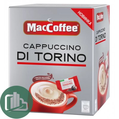 Маккофе Cappuccino DI TORINO Корица 25,5гр 1/5 (20)