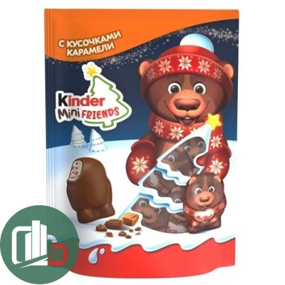 Киндер Мини Френдс Карамель 122гр 1/26